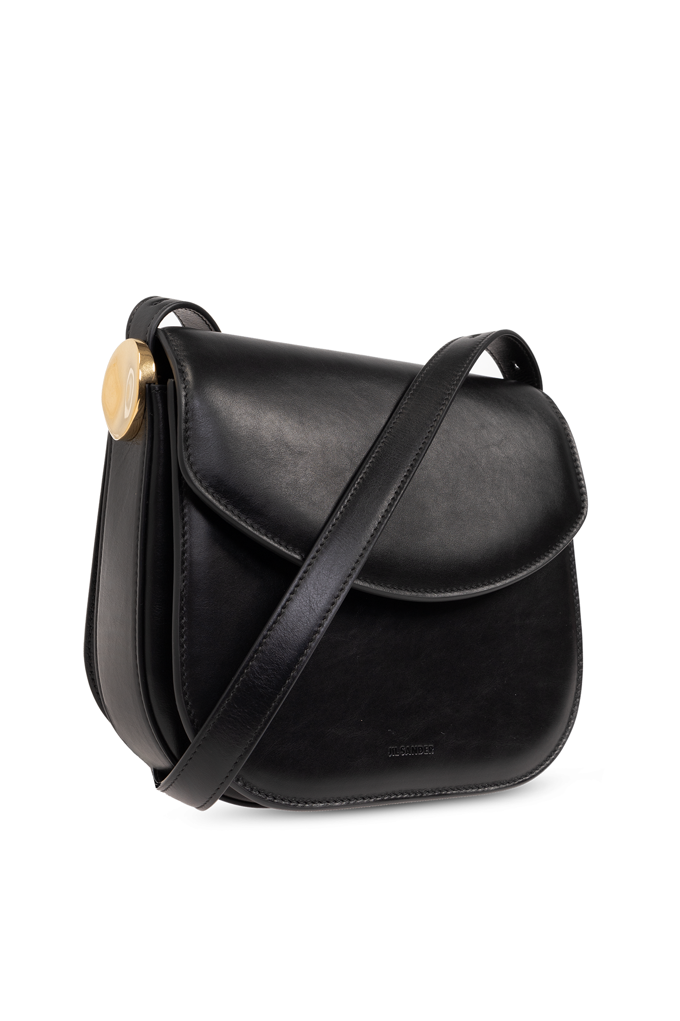 【送料&関税込】Jil Sander coin Medium Shoulder Bag Jil Sander Women's' Medium Coin Shoulder Bag in Black | LN-CC®